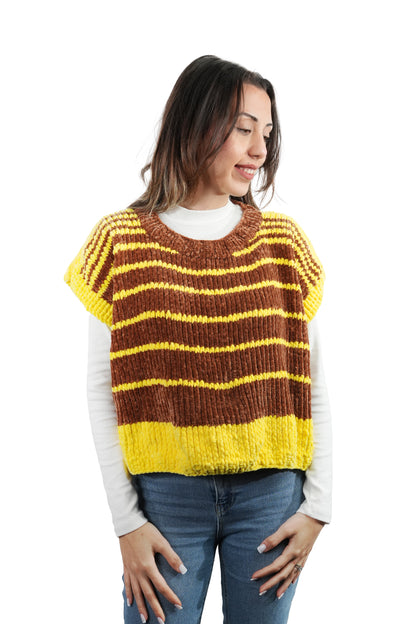 Kadife Önlük Tarzı Kazak